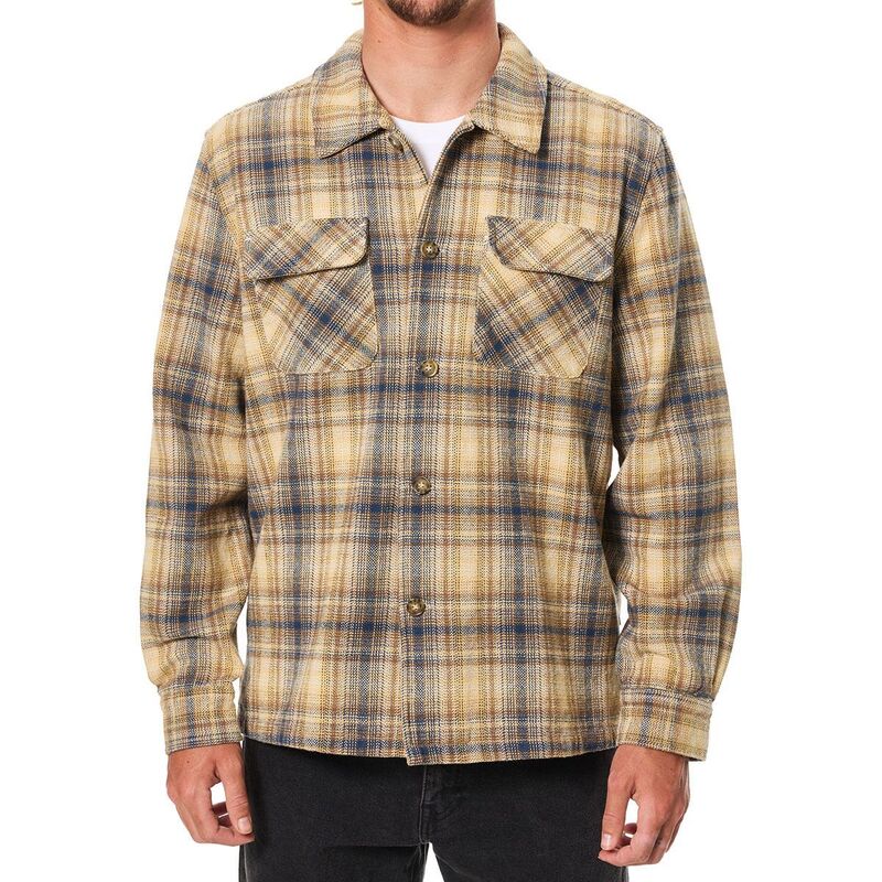 ケイティン メンズ トップス シャツ Katin Shiloh Flannel - Men's Dark Blue ブルー