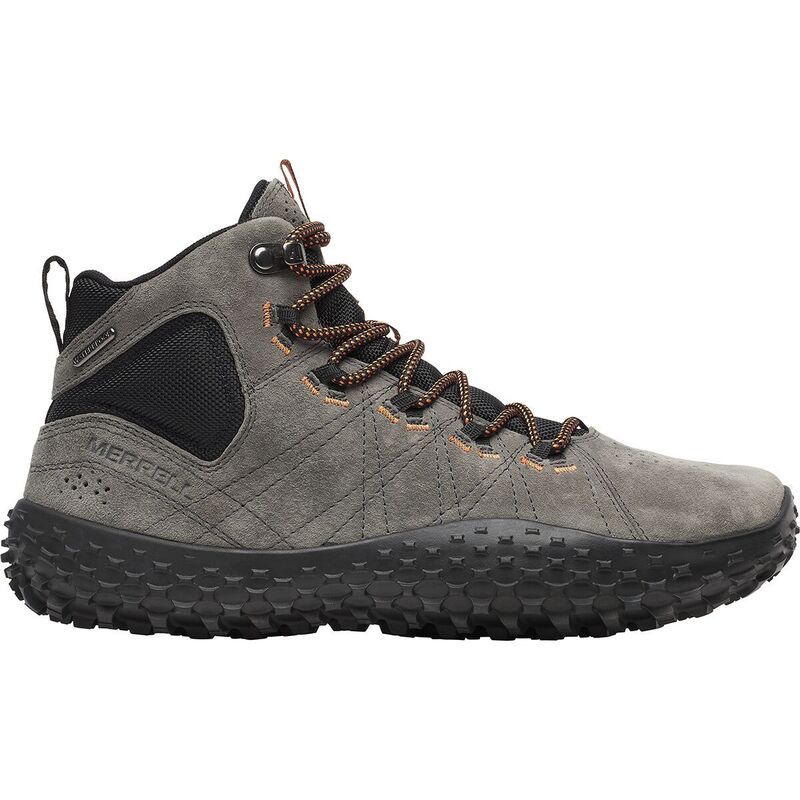 【送料無料】 メレル メンズ スニーカー シューズ Wrapt Mid WP Shoe - Men's Granite