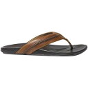 【送料無料】 オルカイ メンズ サンダル シューズ Mea Ola Flip Flop - Men's Tan/Dark Java