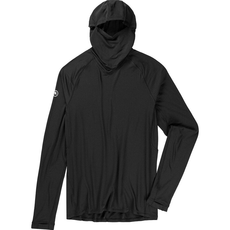 バックカントリー メンズ トップス Tシャツ Backcountry Pines Microgrid Ultra-LT Baselayer Balaclava Top - Men's Black ブラック