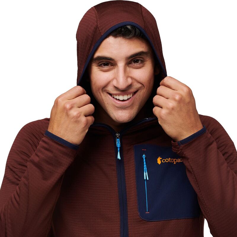 コートパクシー メンズ アウター ジャケット・ブルゾン フーデッドジャケット フリース ジャケット Cotopaxi Otero Fleece Full-Zip Hooded Jacket - Men's Cotopaxi Black ブラック