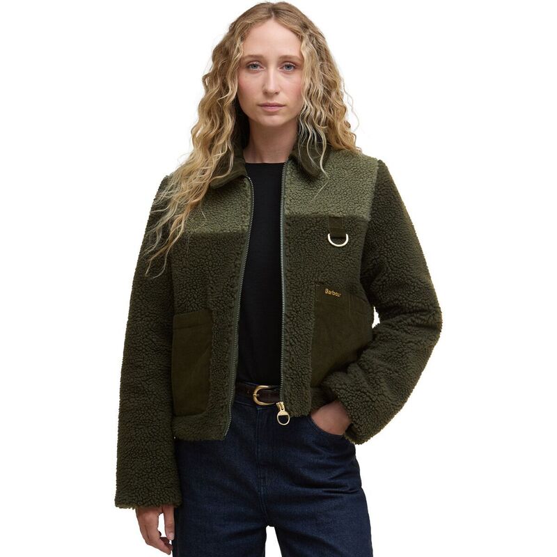 バブアー レディース アウター ジャケット・ブルゾン フリース ジャケット Barbour Malena Fleece Jacket - Women's Olive/Light Moss オリーブ