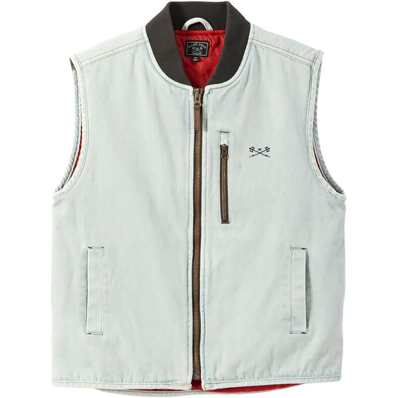 ダークシーズ メンズ トップス ベスト Dark Seas Seamus Vest - Men's Bleach Wash