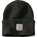 【送料無料】 カーハート メンズ 帽子 ニットキャップ アクセサリー Knit Cuffed Beanie Black
