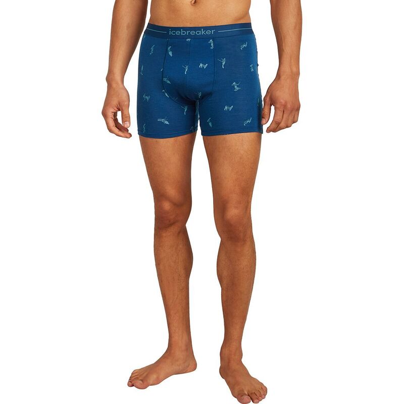 アイスブレーカー メンズ アンダーウェア ボクサーパンツ Icebreaker Merino 150 Anatomica Boxer - Sk..
