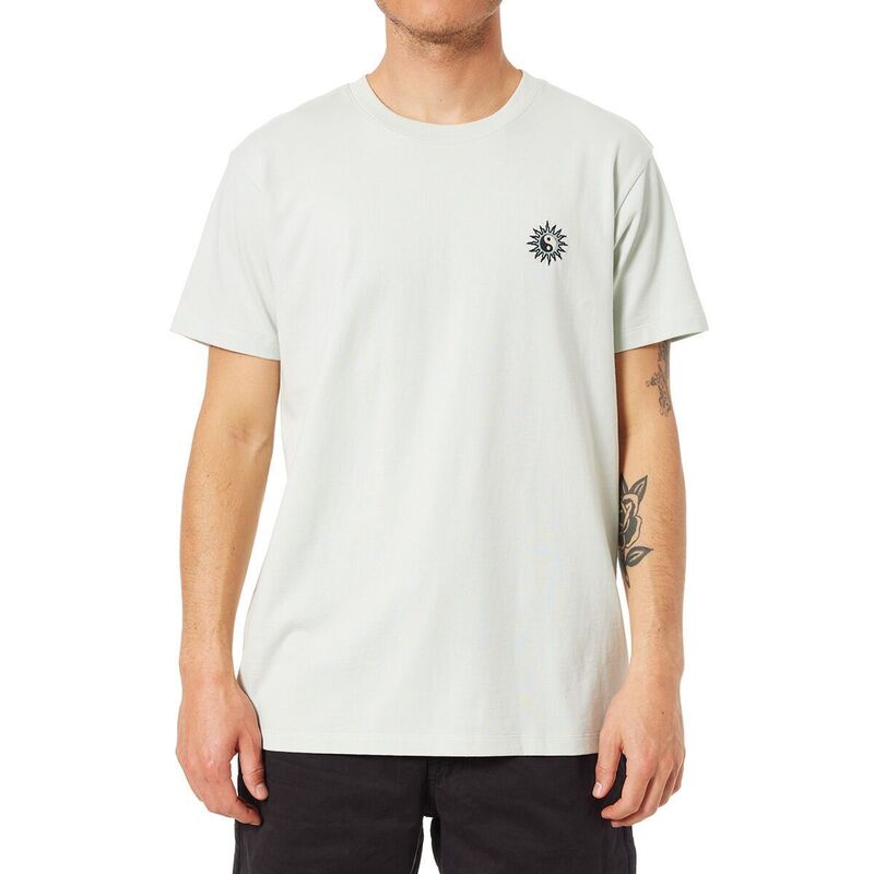 ケイティン メンズ トップス Tシャツ 刺繍 Katin Orb Embroidered T-Shirt - Men's Seafoam