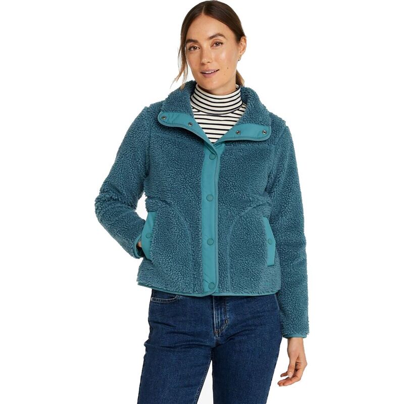 エルエルビーン レディース アウター ジャケット ブルゾン フリース ジャケット L.L.Bean Bean 039 s Sherpa Fleece Regular Jacket - Women 039 s Storm Teal ティール