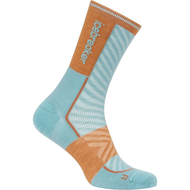 【送料無料】 アイスブレーカー メンズ 靴下 アンダーウェア Merino Run+ Ultralight Crew Sock - Men's Hydro/Trail