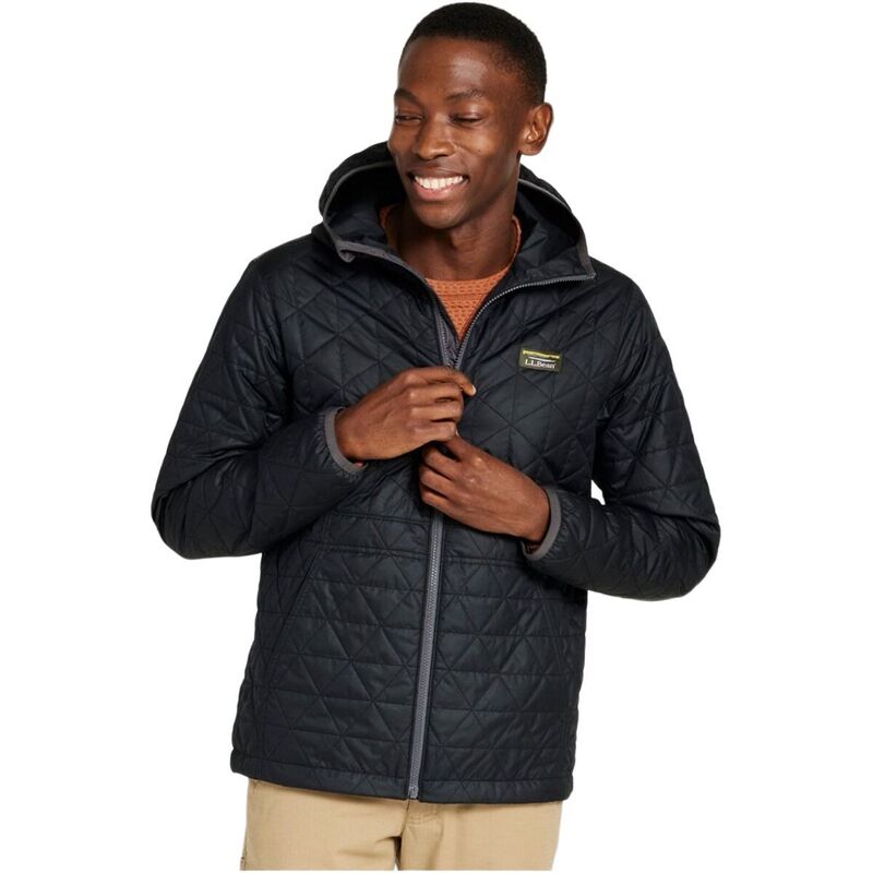 エルエルビーン メンズ アウター ジャケット・ブルゾン パーカー L.L.Bean Katahdin Regular Insulated Hoodie - Men's Black ブラック