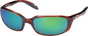 【送料無料】 コスタデルマール メンズ サングラス・アイウェア アクセサリー Costa Del Mar W580 Brine Polarized Sunglasses Tortoise/Green Mirror(4)