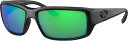 【送料無料】 コスタデルマール メンズ サングラス・アイウェア アクセサリー Costa Del Mar Fantail 580P Polarized Sunglasses Blackout/Green