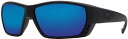 【送料無料】 コスタデルマール メンズ サングラス・アイウェア アクセサリー Costa Del Mar Tuna Alley 580P Polarized Sunglasses Blackout/Blue
