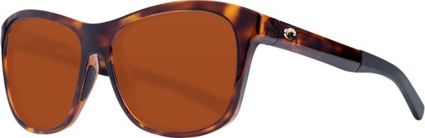 【送料無料】 コスタデルマール メンズ サングラス・アイウェア アクセサリー Costa Del Mar Vela 580P Sunglasses Shiny Tortoise/Copper
