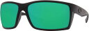 【送料無料】 コスタデルマール レディース サングラス・アイウェア アクセサリー Costa Del Mar Reefton Blackout Mirror 580G Polarized Sunglasses Blackout/Green