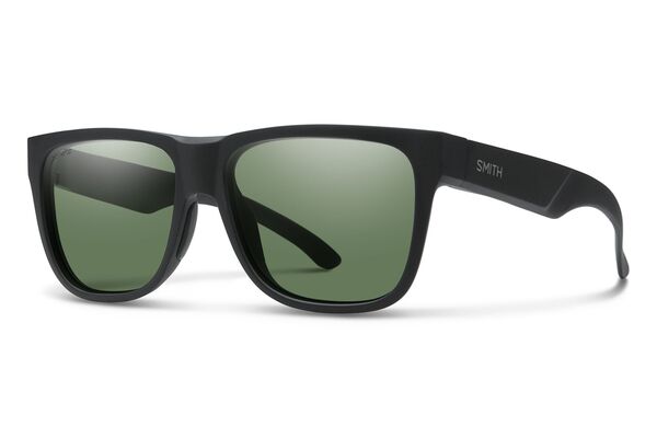 スミス サングラス レディース 【送料無料】 スミス レディース サングラス・アイウェア アクセサリー SMITH Lowdown 2 Sunglasses Matte Black/ChromaPop Polarized Gray Green