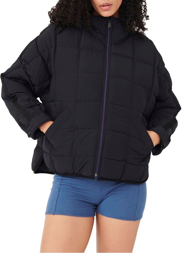 フリーピープル 【送料無料】 フリーピープル レディース ジャケット・ブルゾン ダウンジャケット アウター FP Movement Women's Pippa Packable Puffer Jacket Black