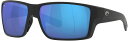 【送料無料】 コスタデルマール メンズ サングラス・アイウェア アクセサリー Costa Del Mar Reefton Pro Sunglasses Black/Blue Mirror