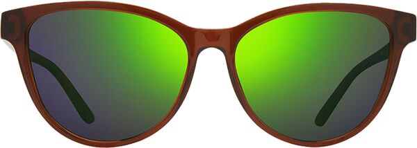 【送料無料】 レボ メンズ サングラス・アイウェア アクセサリー Revo Daphne Eco-Friendly Polarized Sunglasses Brown