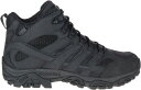 【送料無料】 メレル メンズ ブーツ・レインブーツ シューズ Merrell Men's Moab 2 Mid Waterproof Tactical Boots Black(4)