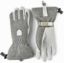 【送料無料】 ヘストラ レディース 手袋 アクセサリー Hestra Women's Patrol Gauntlet Glove Light Grey
