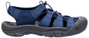 【送料無料】 キーン メンズ サンダル シューズ KEEN Men's Newport H2 Sandals Naval Academy