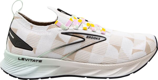 【送料無料】 ブルックス レディース スニーカー ランニングシューズ シューズ Brooks Women's Levitate StealthFit 6 Running Shoes White