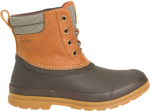 【送料無料】 ムックブーツ レディース ブーツ・レインブーツ シューズ Muck Boots Women's Originals Duck Lace Boots Tan/Brown