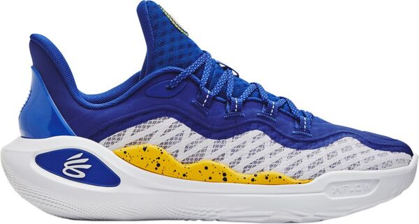 【送料無料】 アンダーアーマー レディース スニーカー シューズ Under Armour Curry 11 Basketball Shoes White/Blue/Yellow