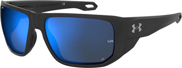 【送料無料】 アンダーアーマー メンズ サングラス・アイウェア アクセサリー Under Armour Men's Attack 2 Polarized Sunglasses Black/Blue