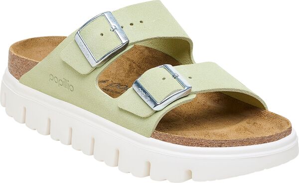 【送料無料】 ビルケンシュトック レディース サンダル シューズ Papillio by Birkenstock Women's Arizona Chunky Platform Sandals Lime