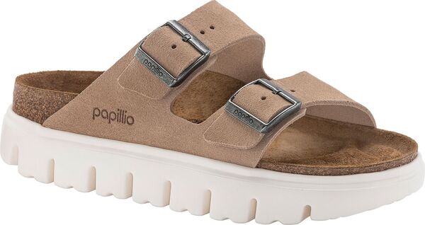 【送料無料】 ビルケンシュトック レディース サンダル シューズ Papillio by Birkenstock Women's Arizona Chunky Platform Sandals Sand