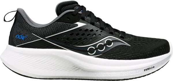 【送料無料】 サッカニー レディース スニーカー シューズ Saucony Women's Ride 17 Running Shoes Black/White