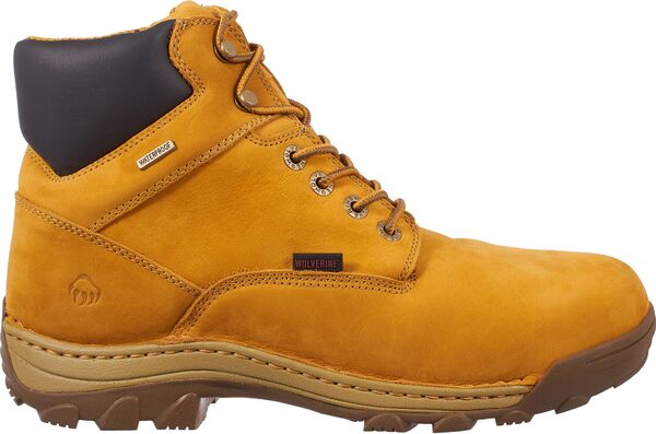 【送料無料】 ウルヴァリン メンズ ブーツ・レインブーツ シューズ Wolverine Men's Dublin 200g Waterproof Works Boots Tan