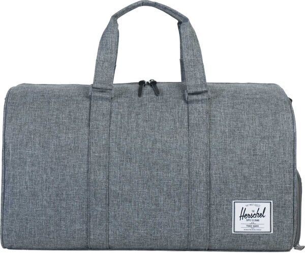 【送料無料】 ハーシェルサプライカンパニー レディース ボディバッグ・ウエストポーチ バッグ Herschel Novel Duffle Bag Raven Crosshatch