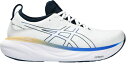 【送料無料】 アシックス メンズ スニーカー ランニングシューズ シューズ ASICS Men 039 s Gel-Nimbus 25 Running Shoes White/Blue