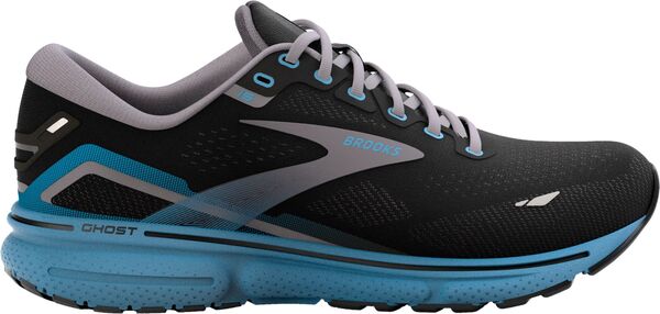 【送料無料】 ブルックス メンズ スニーカー ランニングシューズ シューズ Brooks Men's Ghost 15 Running Shoes Black/Blue