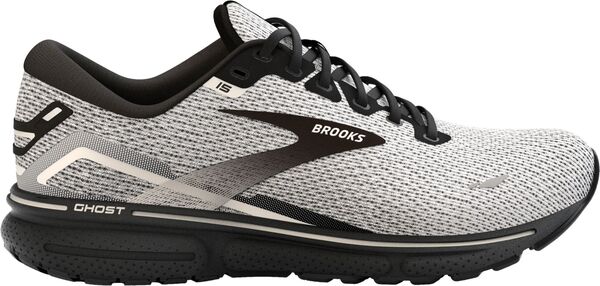 【送料無料】 ブルックス メンズ スニーカー ランニングシューズ シューズ Brooks Men's Ghost 15 Running Shoes White/Black