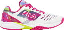 【送料無料】 フィラ レディース スニーカー シューズ Fila Women 039 s Axilus 2.5 Energized Tennis Shoes White/Pink
