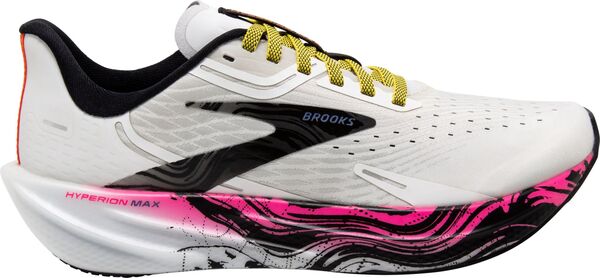 【送料無料】 ブルックス レディース スニーカー ランニングシューズ シューズ Brooks Women's Hyperion Max Running Shoes White/Black/Pink