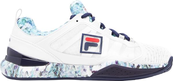 ̵ ե ǥ ˡ 塼 Fila Women's Speedserve Energized Tennis Shoes White/Navy