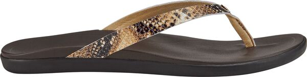 【送料無料】 オルカイ レディース サンダル シューズ OluKai Women's Ho'opio Leather Sandals Tan