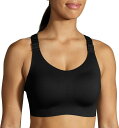 【送料無料】 ブルックス レディース ブラジャー アンダーウェア Brooks Women's Dare Racerback Run Bra 2.0 Black