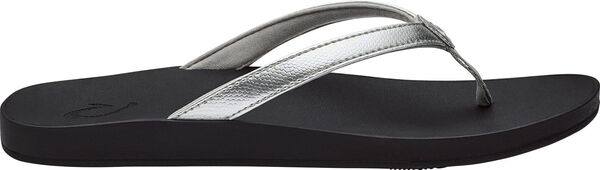 オルカイ レディース シューズ サンダル OluKai Women's Puawe Sandalsilver/Black ブラック
