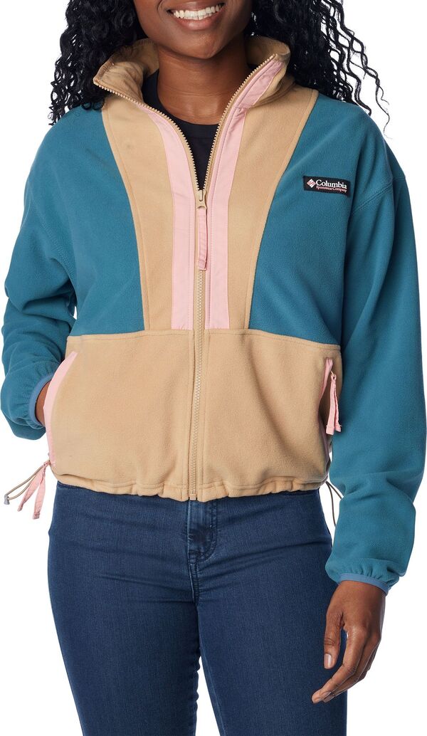 コロンビア 【送料無料】 コロンビア レディース パーカー・スウェット アウター Columbia Women's Back Bowl Fleece Jacket Cloudbrst/Canoe/Salmn Rse