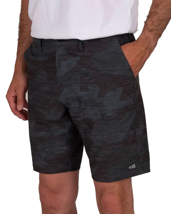 【送料無料】 ソルティークルー メンズ ハーフパンツ・ショーツ ボトムス Salty Crew Men's Drifter 2 Utility Hybrid Board Short Black Camo