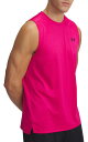 【送料無料】 アンダーアーマー メンズ タンクトップ トップス Under Armour Men's Tech Vent Tank Top Shaded Fuc...