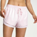 【送料無料】 キャリー レディース ハーフパンツ・ショーツ ボトムス CALIA Women's Drawstring Step Up Short Luminous Pink
