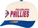 【送料無料】 ミッチェル&ネス レディース 帽子 アクセサリー Mitchell & Ness Adult Philadelphia Phillies White Cooperstown Big Time Snapback Hat