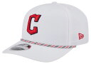 【送料無料】 ニューエラ レディース 帽子 アクセサリー New Era Adult Cleveland Guardians White Multi Rope 9Seventy Adjustable Hat