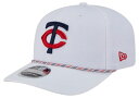 【送料無料】 ニューエラ レディース 帽子 アクセサリー New Era Adult Minnesota Twins White Multi Rope 9Seventy Adjustable Hat